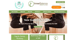 Desktop Screenshot of innerbalancemindbody.com